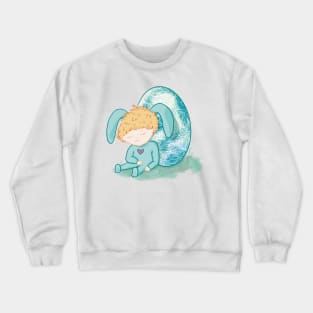 Cute anime Easter boy Crewneck Sweatshirt